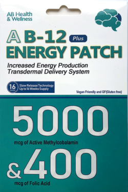 B-12 Energy Patch - 5000 mcg
